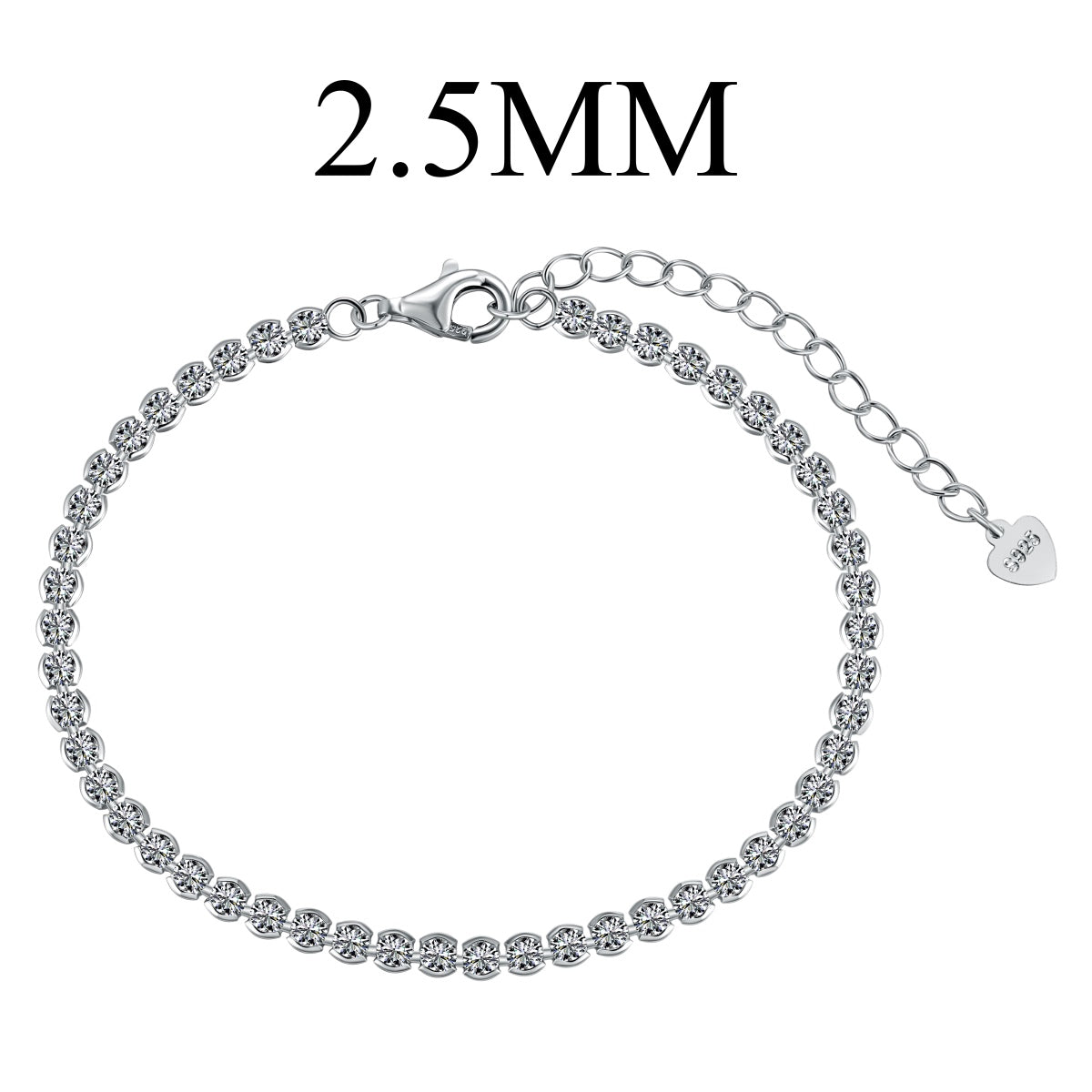 [Luxe Jewelry]Dazzling Sparkling Round Cut Daily Bracelet