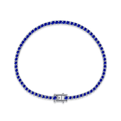 [Luxe Jewelry]Dazzling Colorful Round Cut Daily Bracelet
