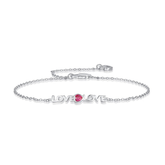 [Luxe Jewelry]Romantic Heart Shape Lover Bracelet