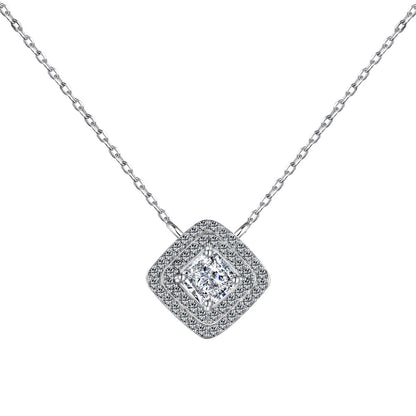 [Luxe Jewelry]Sparkling Asscher Cut Necklace