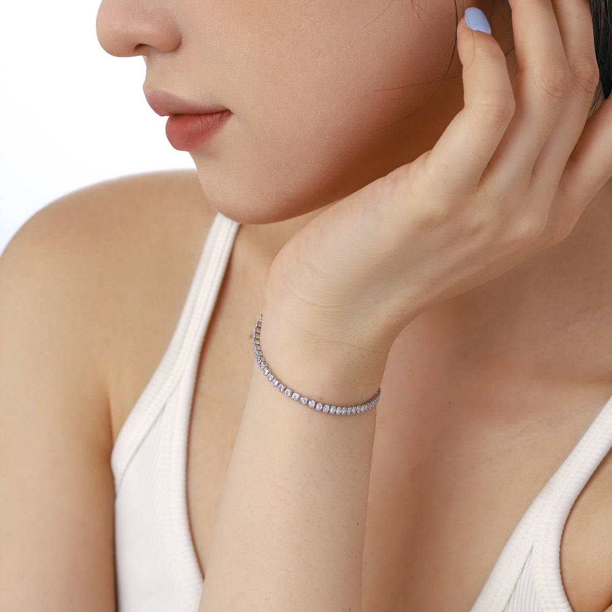 [Luxe Jewelry]Dazzling Sparkling Round Cut Daily Bracelet