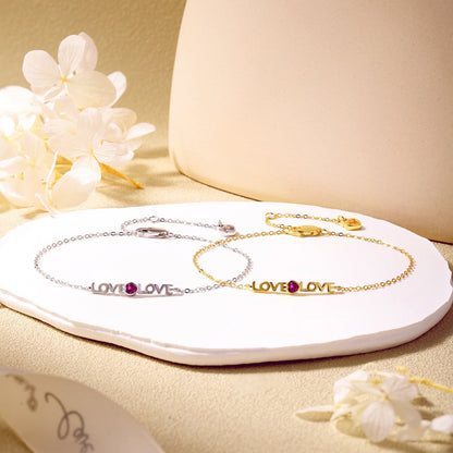 [Luxe Jewelry]Romantic Heart Shape Lover Bracelet