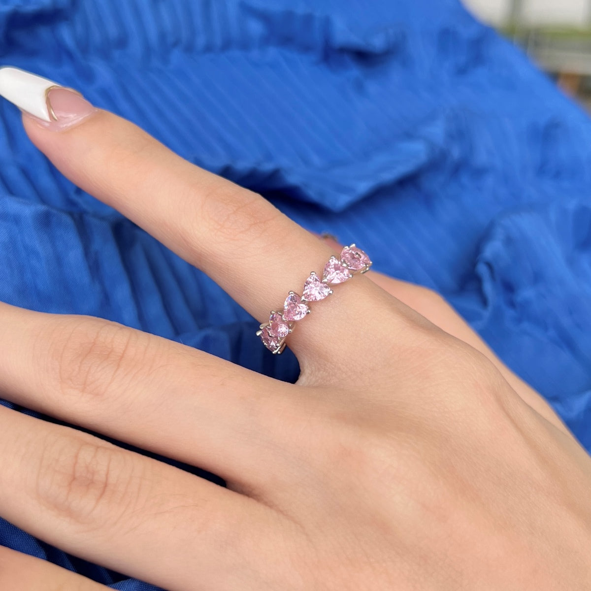 [Luxe Jewelry]0.25 Carat Radiant Romance Heart Cut Lover Ring