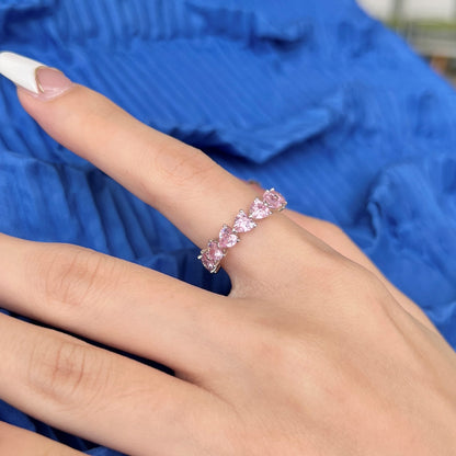 [Luxe Jewelry]0.25 Carat Radiant Romance Heart Cut Lover Ring