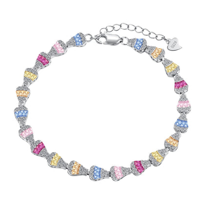 [Luxe Jewelry]Radiant Water Drop Shape Daily Bracelet
