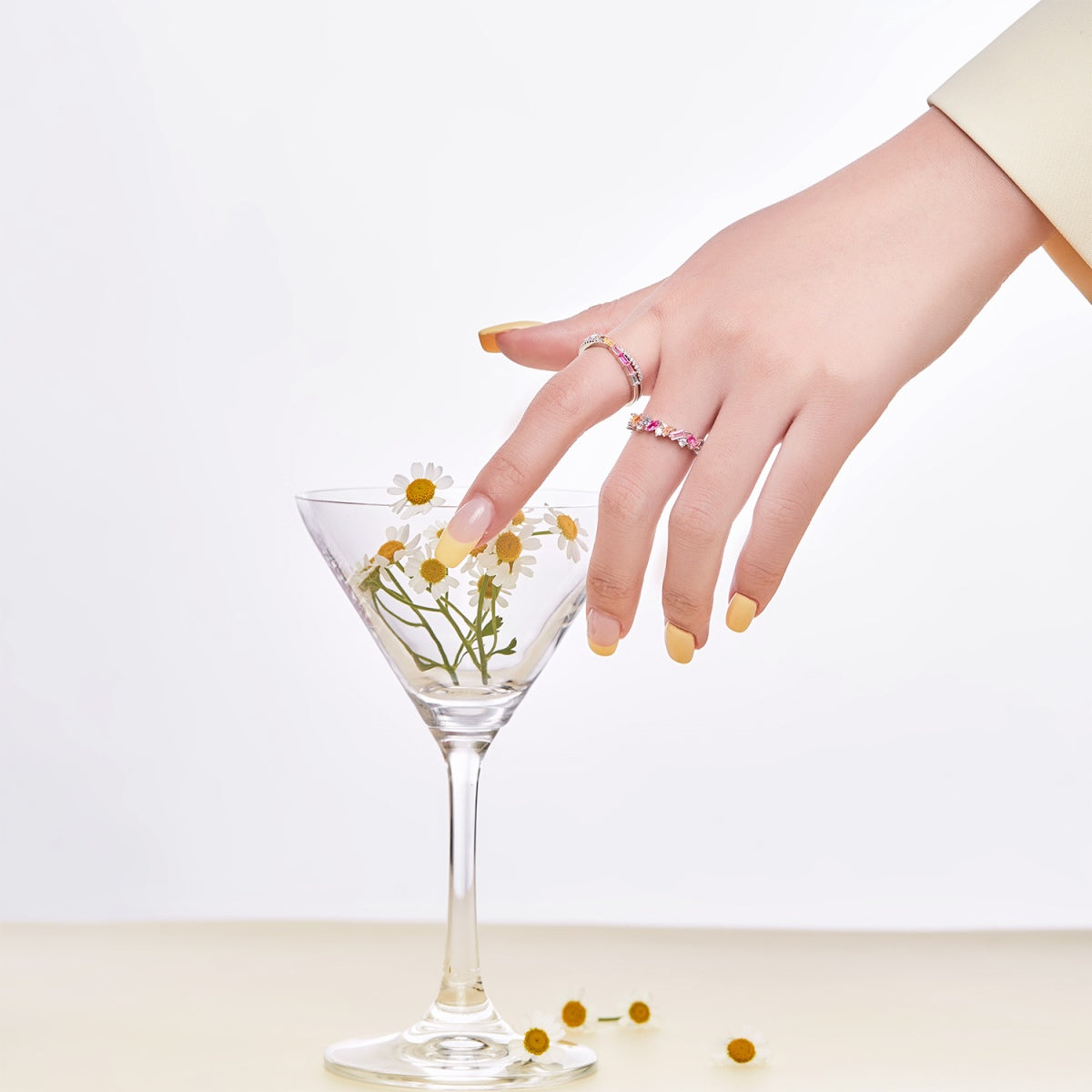 [Luxe Jewelry]Energetic Elegant Radiant Cut Party Ring