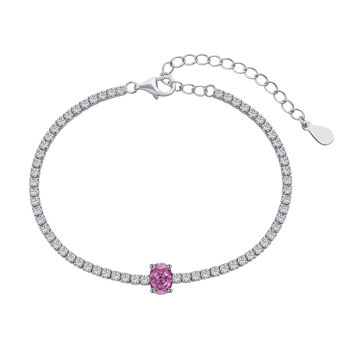 [Luxe Jewelry]0.75 Carat Exquisite Oval Cut Daily Bracelet