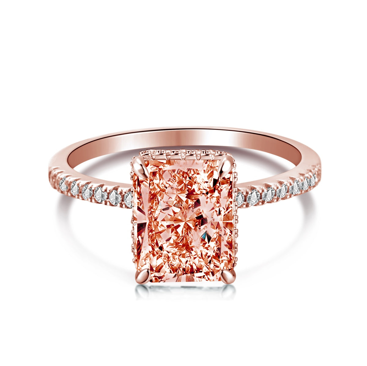 [Luxe Jewelry]4.0 Carat Luxurious Engagement Ring