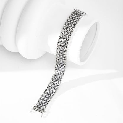 [Luxe Jewelry]Ornate Elegant Round Cut Party Bracelet