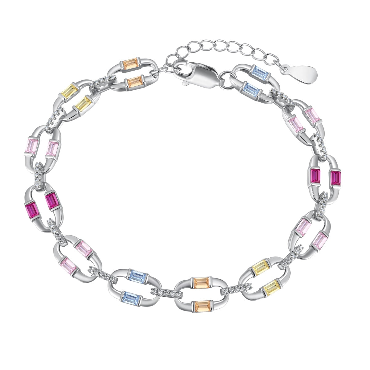 [Luxe Jewelry]Dazzling Colorful Daily Bracelet