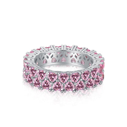[Luxe Jewelry]Sparkling Full Heart Ring