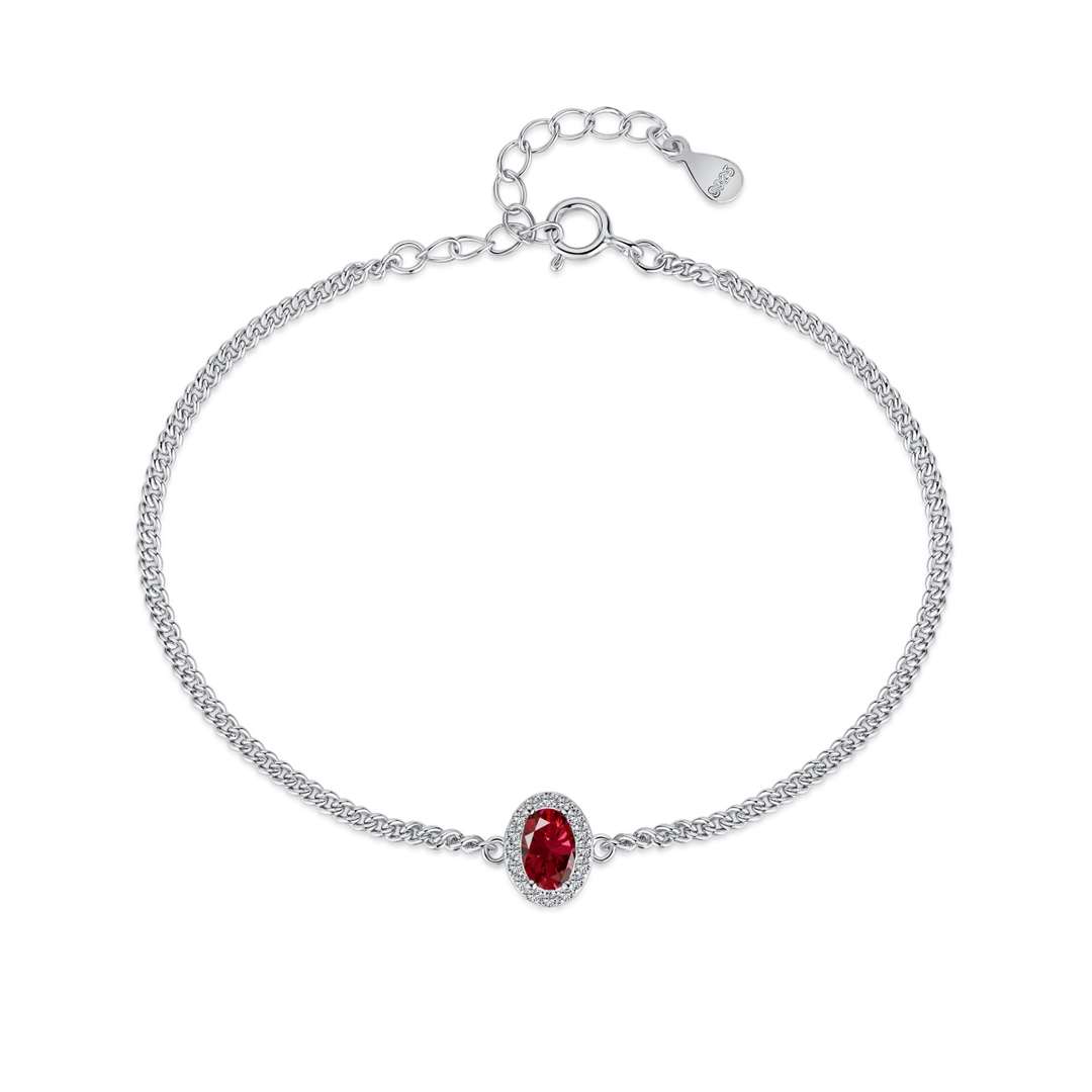 [Luxe Jewelry]Exquisite Oval Shape Bracelet