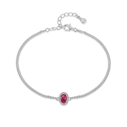 [Luxe Jewelry]Exquisite Oval Shape Bracelet
