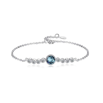 [Luxe Jewelry]Luxurious Heart Of The Ocean Bracelet