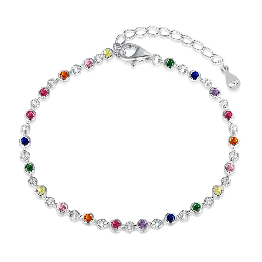 [Bijoux de luxe] Bracelet à perles colorées