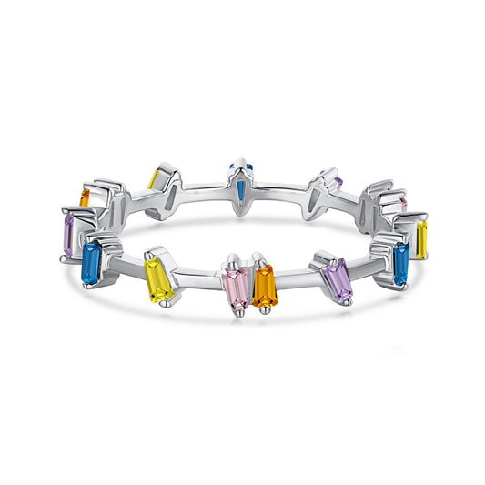 [Luxe Jewelry]Unique Trapezoid Cut Daily Ring