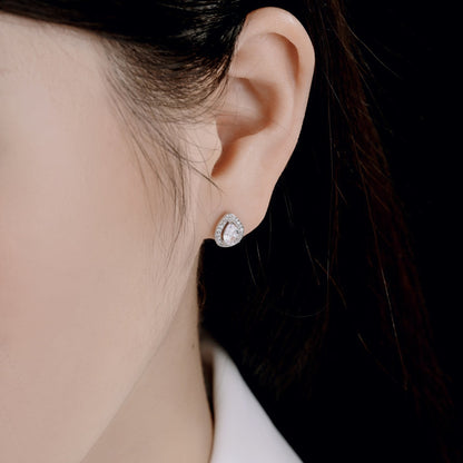 [Luxe Jewelry]Luxurious Water Drop Shape Earrings