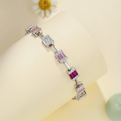 [Luxe Jewelry]Dainty Charming Emerald Cut Daily Bracelet