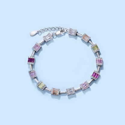[Luxe Jewelry]Dainty Charming Emerald Cut Daily Bracelet