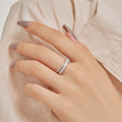 [Luxe Jewelry]Unique Colorful Marquise Cut Daily Ring