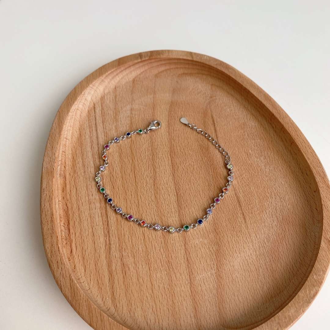 [Bijoux de luxe] Bracelet à perles colorées