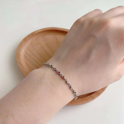 [Bijoux de luxe] Bracelet à perles colorées