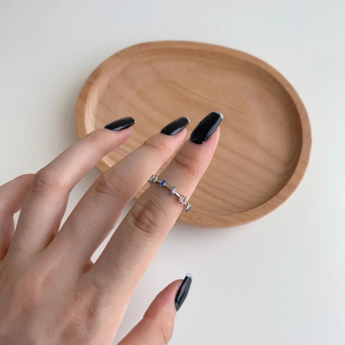 [Luxe Jewelry]Unique Trapezoid Cut Daily Ring