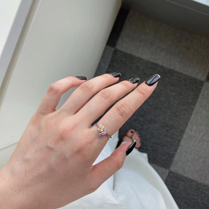 [Luxe Jewelry]Radiant Colorful Multi Cut Daily Ring