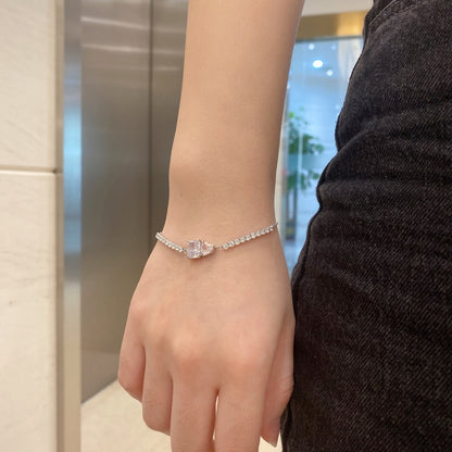 [Luxe Jewelry]Dazzling Unique Multi Shape Lover Bracelet