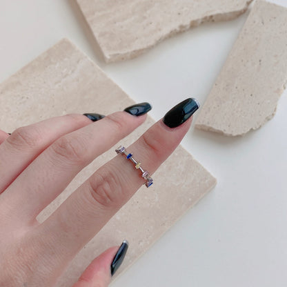 [Luxe Jewelry]Unique Trapezoid Cut Daily Ring