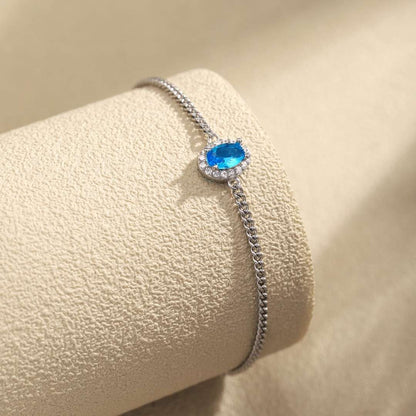 [Luxe Jewelry]Exquisite Oval Shape Bracelet