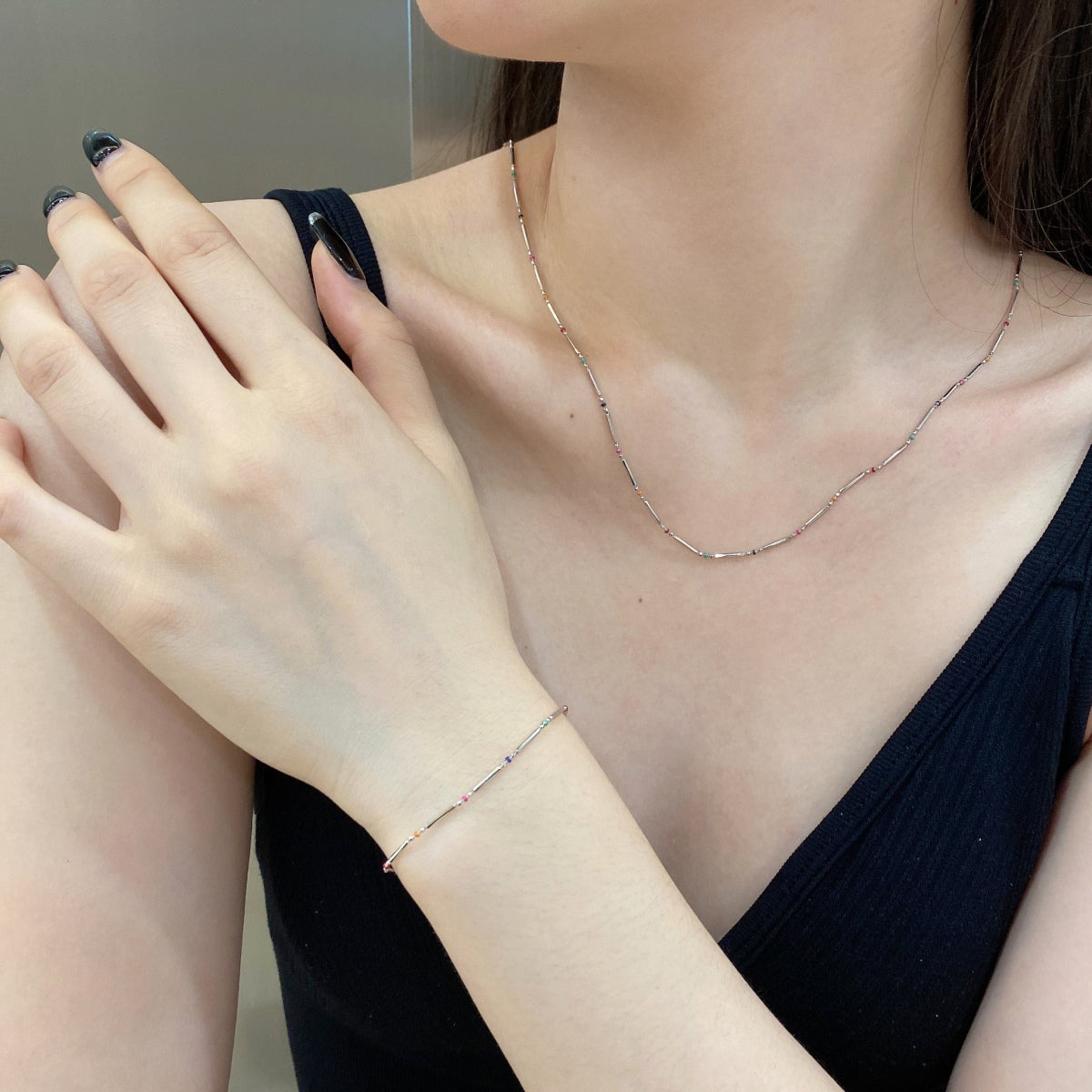 [Luxe Jewelry]Unique Colorful Daily Bracelet