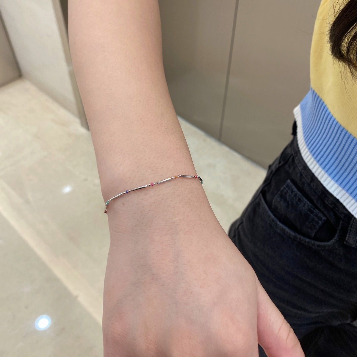[Luxe Jewelry]Unique Colorful Daily Bracelet