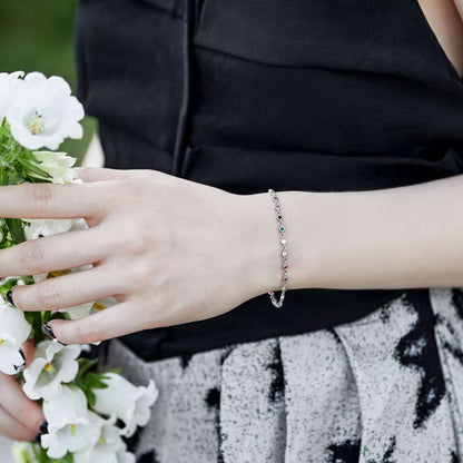 [Bijoux de luxe] Bracelet à perles colorées
