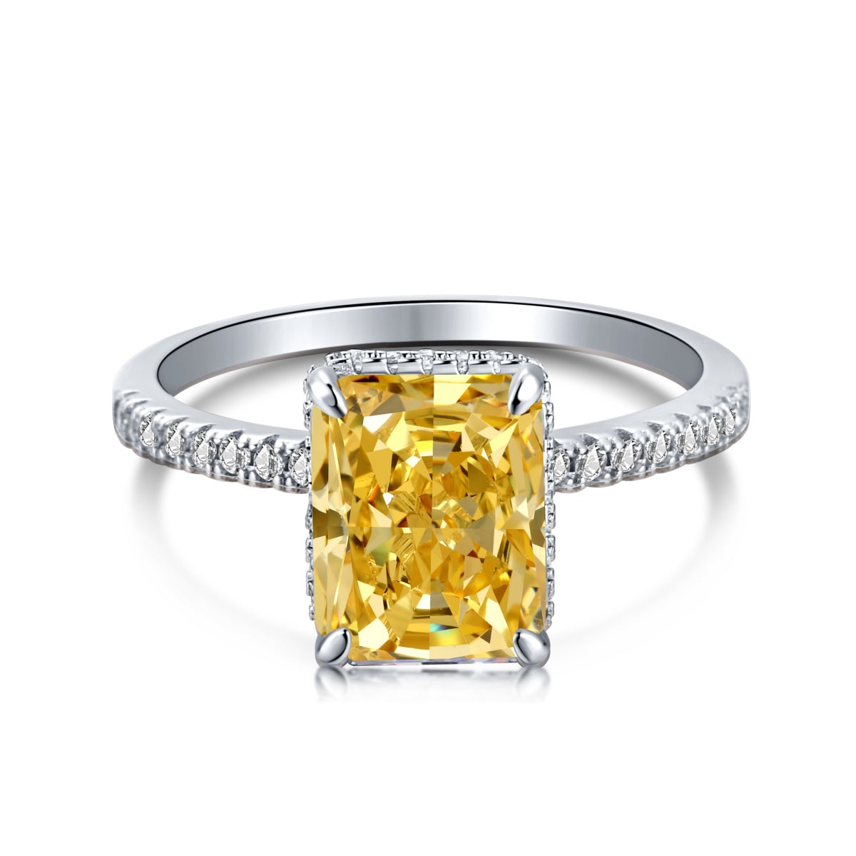 [Luxe Jewelry]4.0 Carat Luxurious Engagement Ring