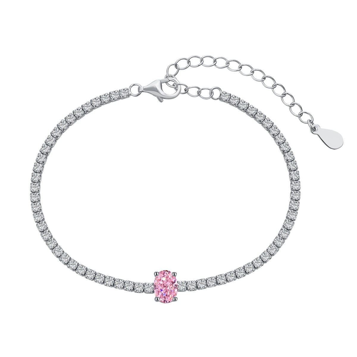 [Luxe Jewelry]0.75 Carat Exquisite Oval Cut Daily Bracelet