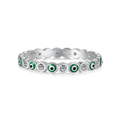 [Luxe Jewelry]Sparkling Vibrant Round Shape Daily Ring