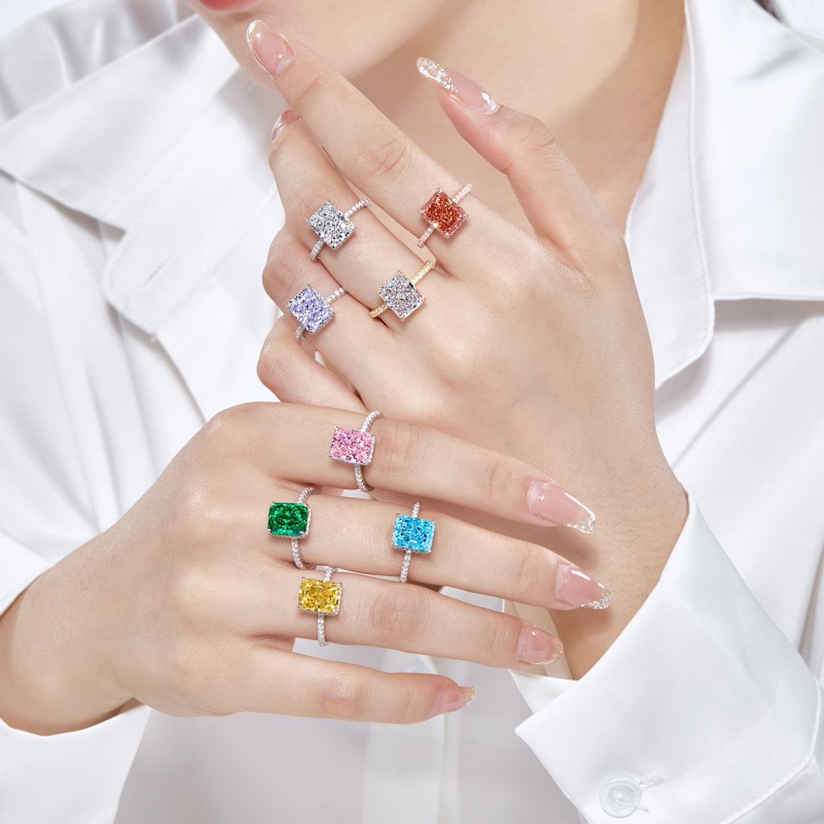 [Luxe Jewelry]4.0 Carat Luxurious Engagement Ring
