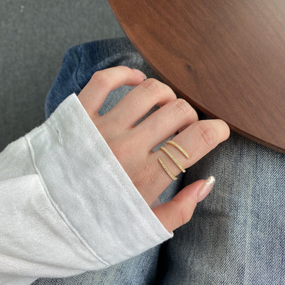 [Luxe Jewelry]Unique Vibrant Entangle Daily Ring