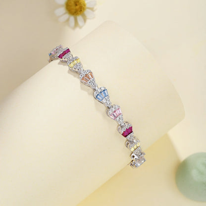 [Luxe Jewelry]Radiant Water Drop Shape Daily Bracelet