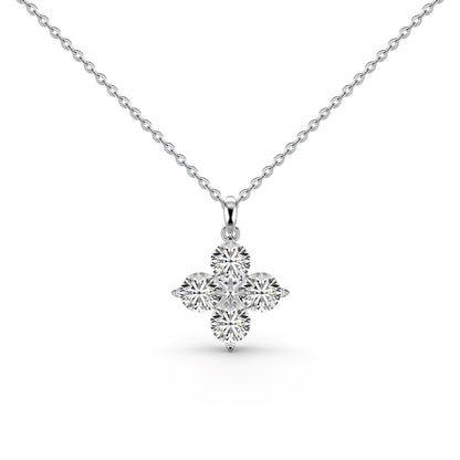 [Bijoux de luxe] Collier trèfle à quatre feuilles et étoile à huit branches