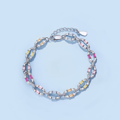 [Luxe Jewelry]Dazzling Colorful Daily Bracelet