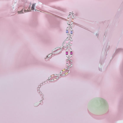 [Luxe Jewelry]Dazzling Colorful Daily Bracelet