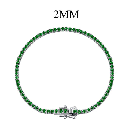 [Luxe Jewelry]Radiant Colorful Round Cut Party Bracelet