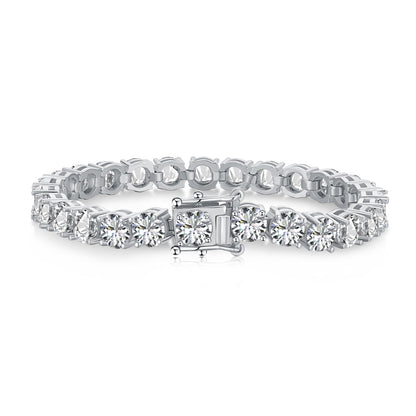 [Luxe Jewelry]0.75 Carat Dazzling Round Cut Wedding Bracelet