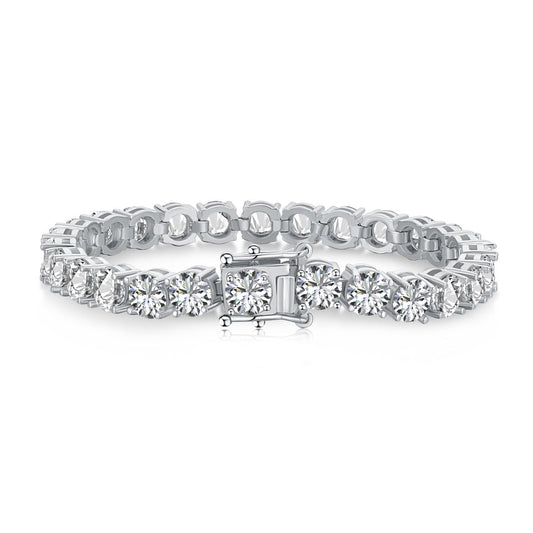[Luxe Jewelry]0.75 Carat Dazzling Round Cut Wedding Bracelet