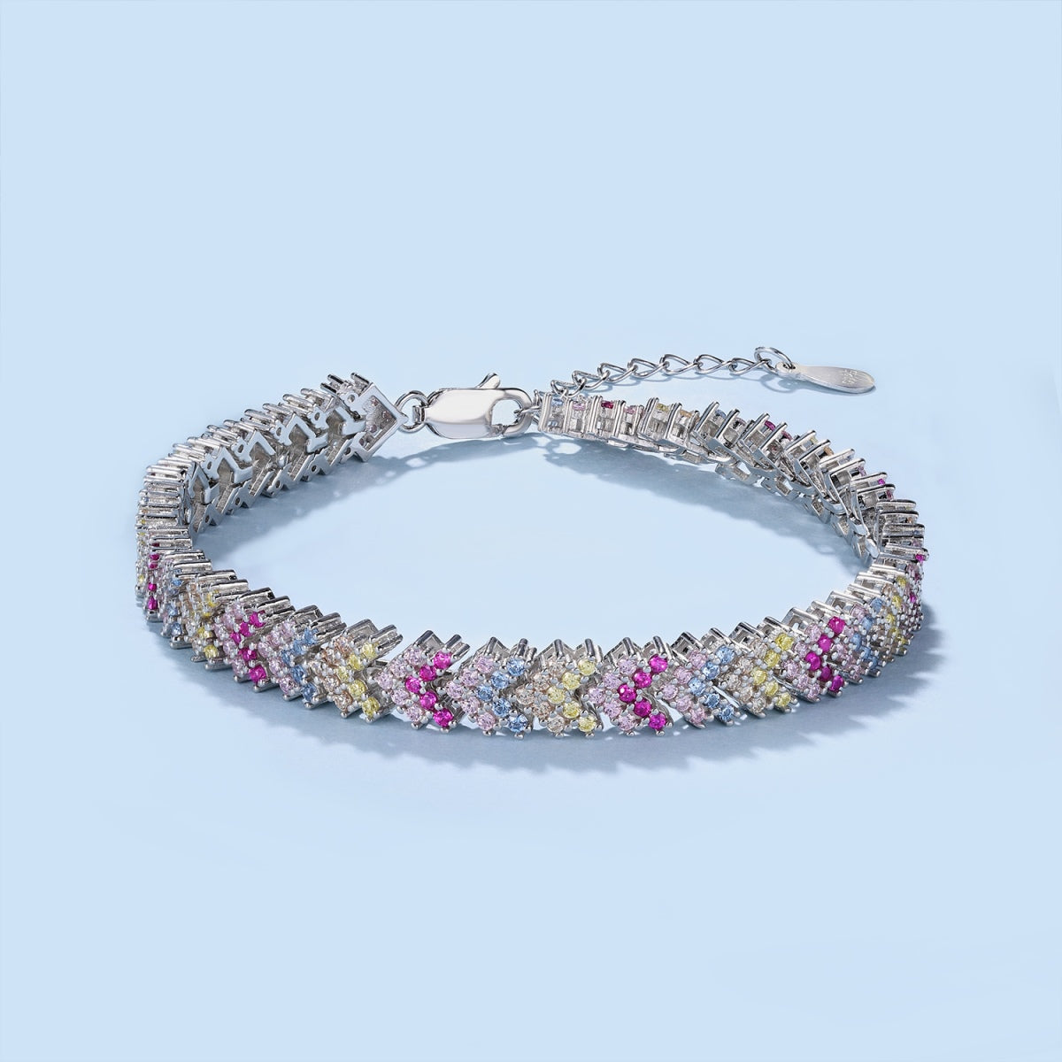 [Luxe Jewelry]Ornate Sparkling Round Cut Party Bracelet
