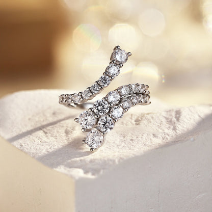 [Luxe Jewelry]Unique Vivid Snake Shape Daily Ring