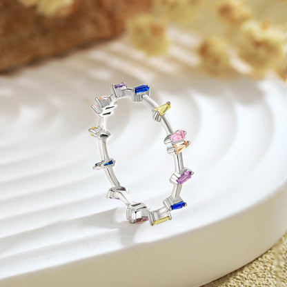 [Luxe Jewelry]Unique Trapezoid Cut Daily Ring