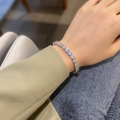 [Luxe Jewelry]0.75 Carat Dazzling Round Cut Wedding Bracelet